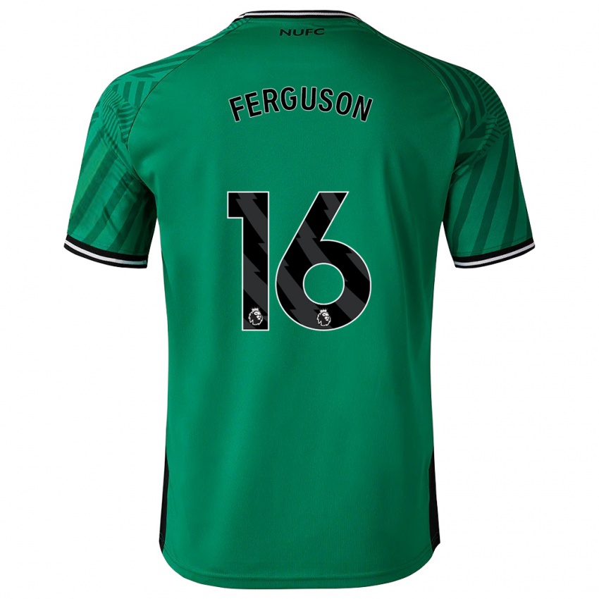 Niño Camiseta Becky Ferguson #16 Verde 2ª Equipación 2023/24 La Camisa Perú