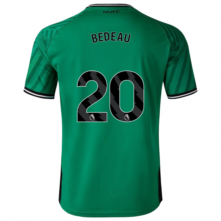 Niño Camiseta Naomi Bedeau #20 Verde 2ª Equipación 2023/24 La Camisa Perú