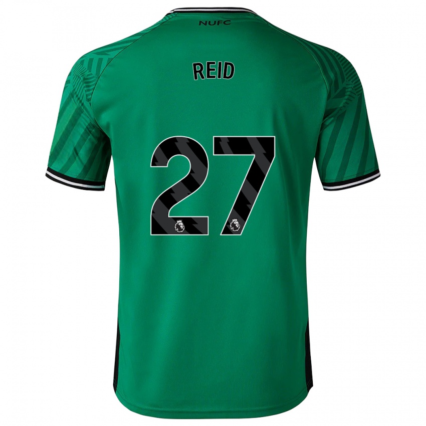 Niño Camiseta Hannah Reid #27 Verde 2ª Equipación 2023/24 La Camisa Perú