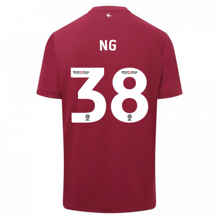 Niño Camiseta Perry Ng #38 Rojo 2ª Equipación 2023/24 La Camisa Perú