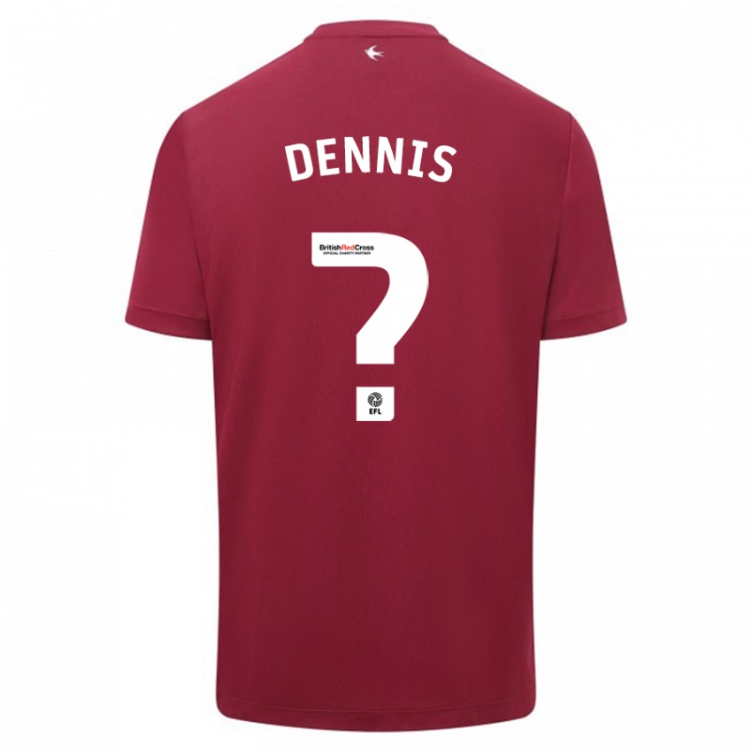 Niño Camiseta Jake Dennis #0 Rojo 2ª Equipación 2023/24 La Camisa Perú