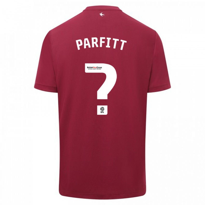 Niño Camiseta T-Jay Parfitt #0 Rojo 2ª Equipación 2023/24 La Camisa Perú