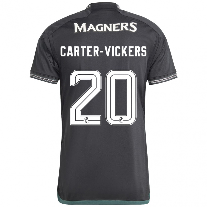 Niño Camiseta Cameron Carter-Vickers #20 Negro 2ª Equipación 2023/24 La Camisa Perú