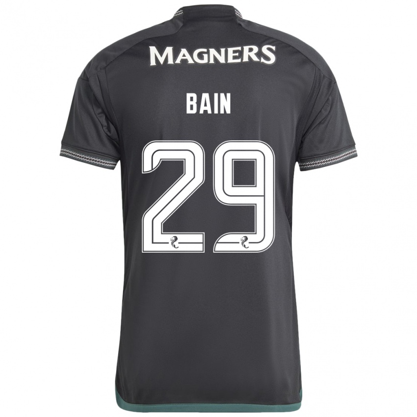 Niño Camiseta Scott Bain #29 Negro 2ª Equipación 2023/24 La Camisa Perú