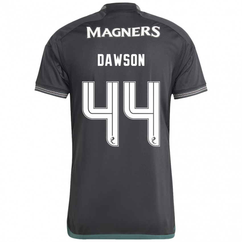 Niño Camiseta Joey Dawson #44 Negro 2ª Equipación 2023/24 La Camisa Perú