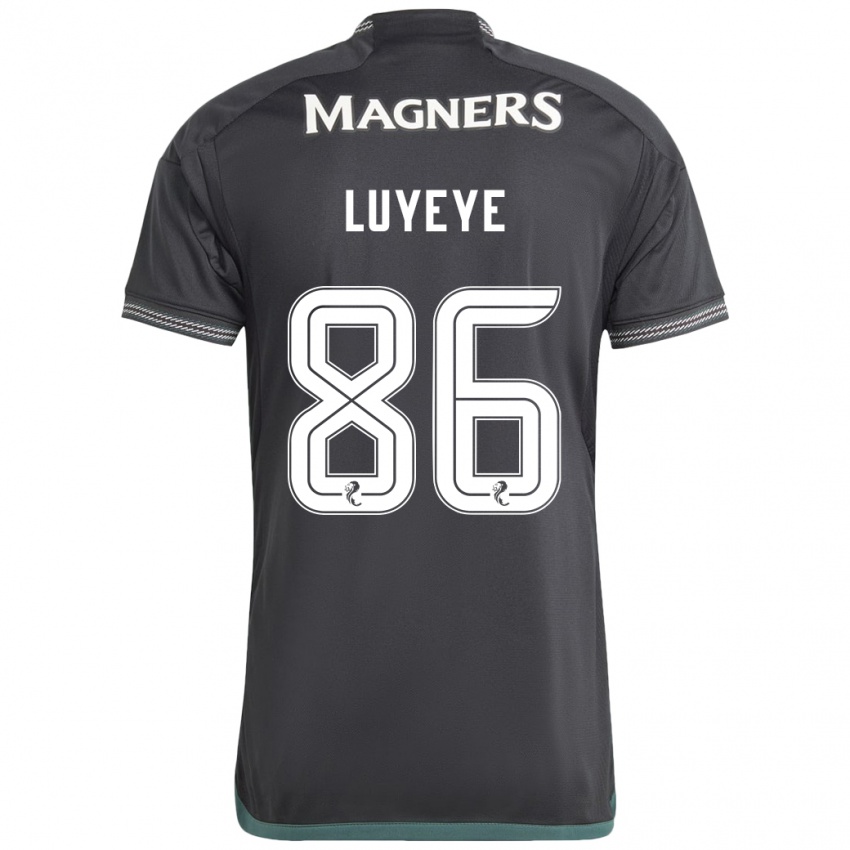 Niño Camiseta Benny-Jackson Luyeye #86 Negro 2ª Equipación 2023/24 La Camisa Perú