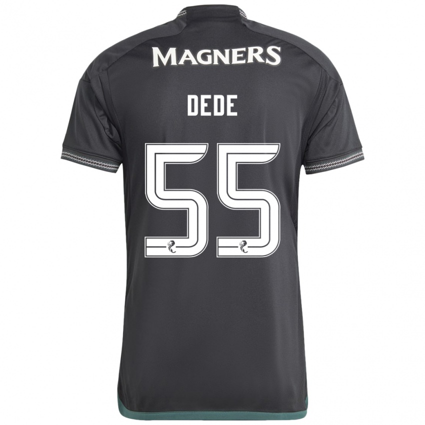 Niño Camiseta Josh Dede #55 Negro 2ª Equipación 2023/24 La Camisa Perú