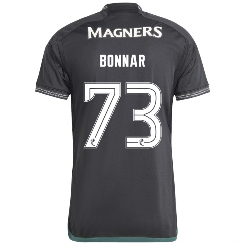 Niño Camiseta Jude Bonnar #73 Negro 2ª Equipación 2023/24 La Camisa Perú