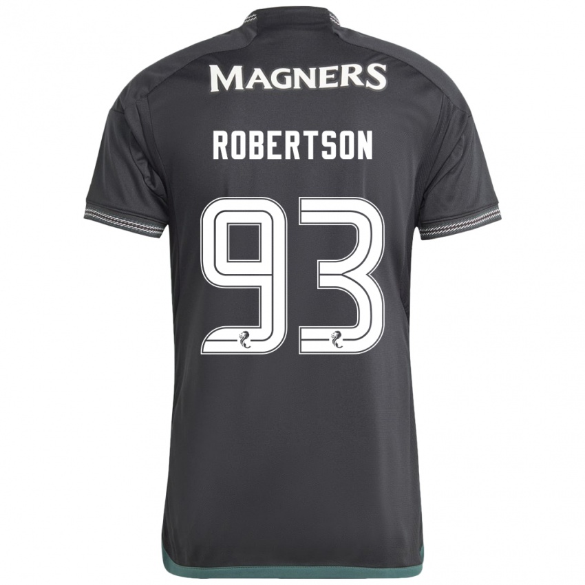 Niño Camiseta Mitchell Robertson #93 Negro 2ª Equipación 2023/24 La Camisa Perú