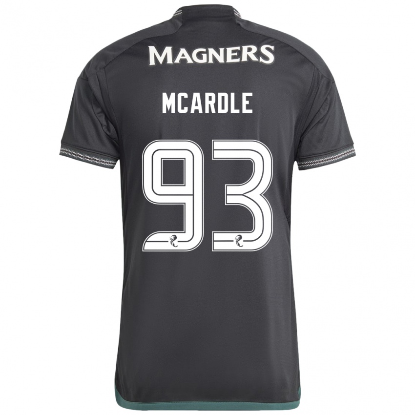 Niño Camiseta Sean Mcardle #93 Negro 2ª Equipación 2023/24 La Camisa Perú