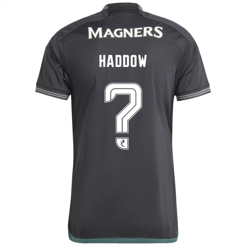 Niño Camiseta Aiden Haddow #0 Negro 2ª Equipación 2023/24 La Camisa Perú