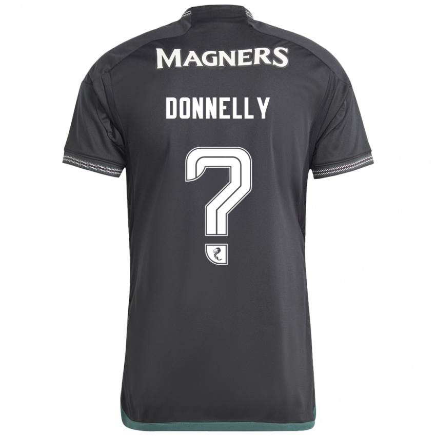 Niño Camiseta Jacob Donnelly #0 Negro 2ª Equipación 2023/24 La Camisa Perú