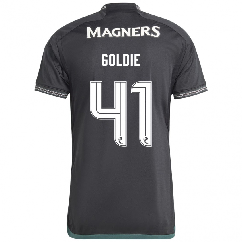 Niño Camiseta Clare Goldie #41 Negro 2ª Equipación 2023/24 La Camisa Perú