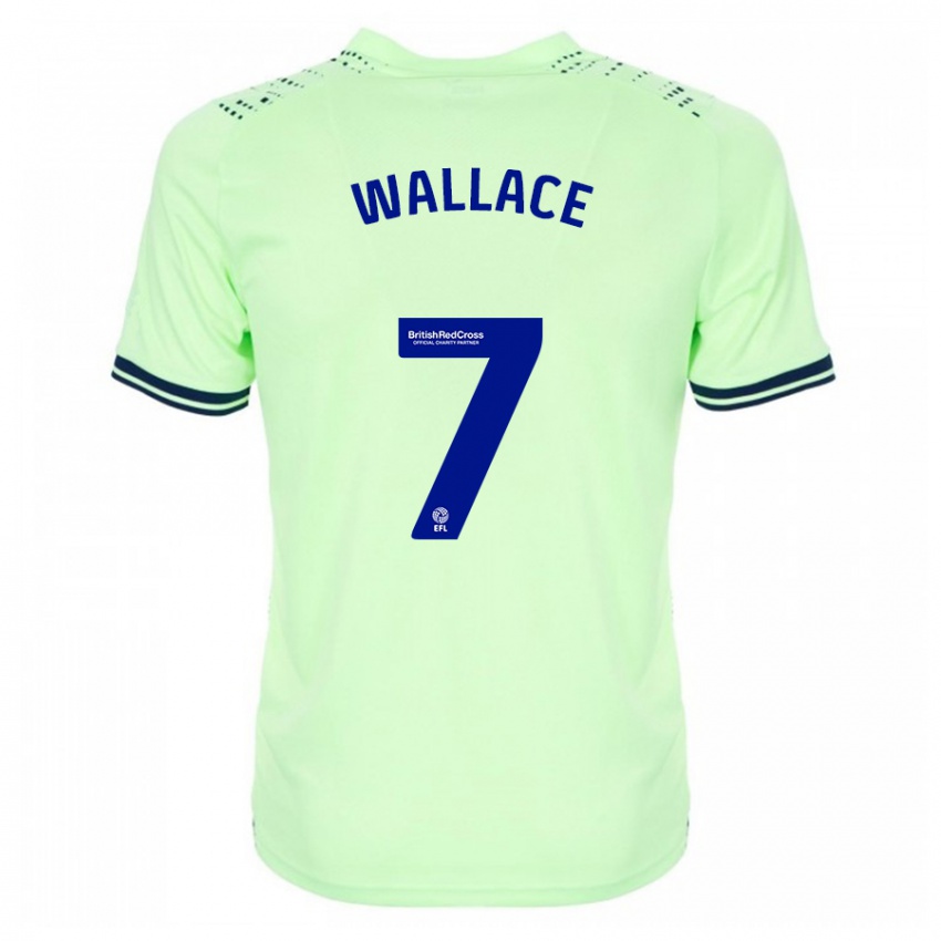 Niño Camiseta Jed Wallace #7 Armada 2ª Equipación 2023/24 La Camisa Perú