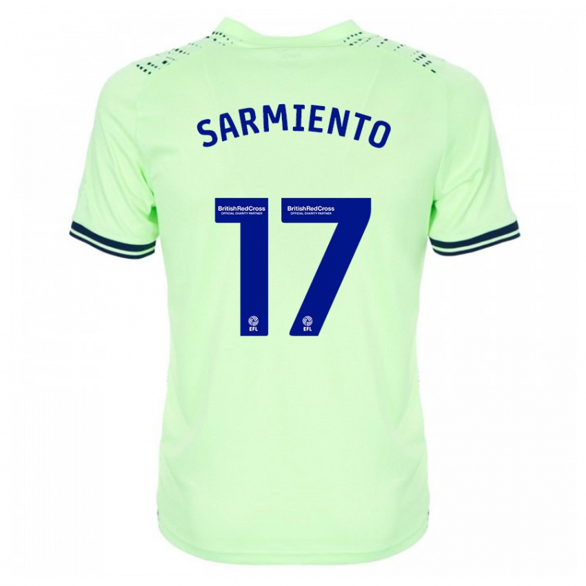 Niño Camiseta Jeremy Sarmiento #17 Armada 2ª Equipación 2023/24 La Camisa Perú