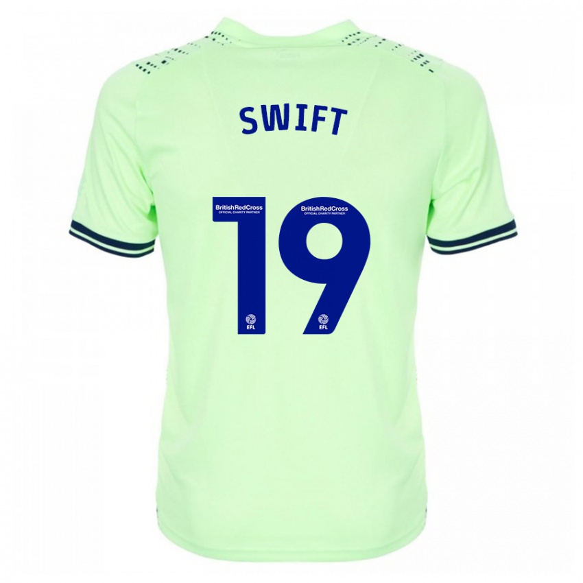 Niño Camiseta John Swift #19 Armada 2ª Equipación 2023/24 La Camisa Perú