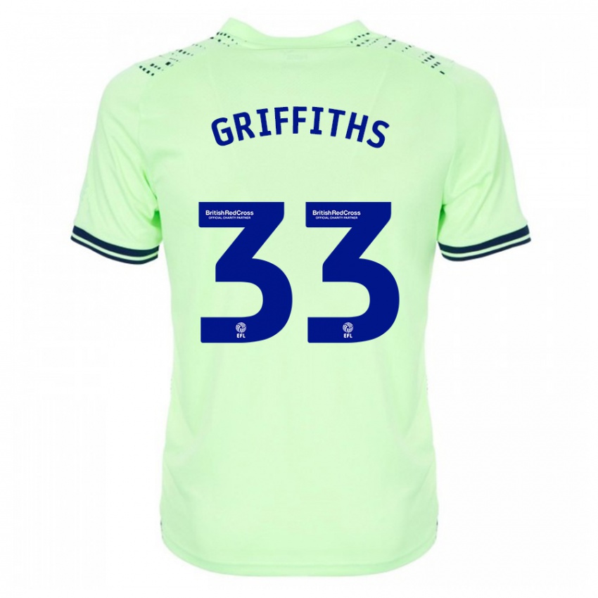 Niño Camiseta Josh Griffiths #33 Armada 2ª Equipación 2023/24 La Camisa Perú