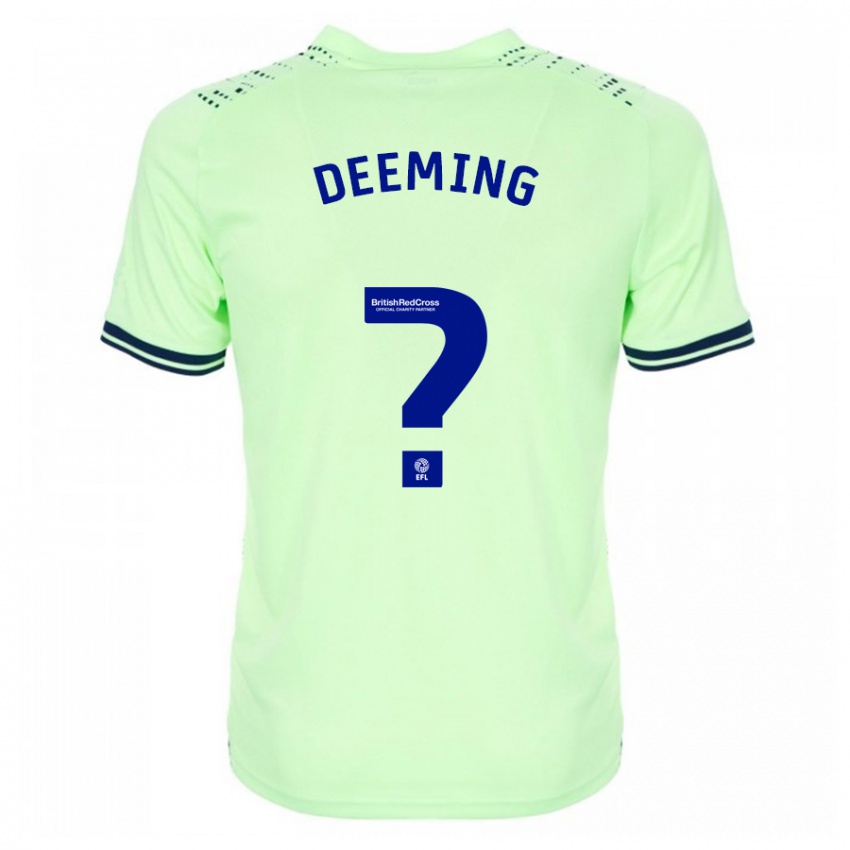 Niño Camiseta Cole Deeming #0 Armada 2ª Equipación 2023/24 La Camisa Perú