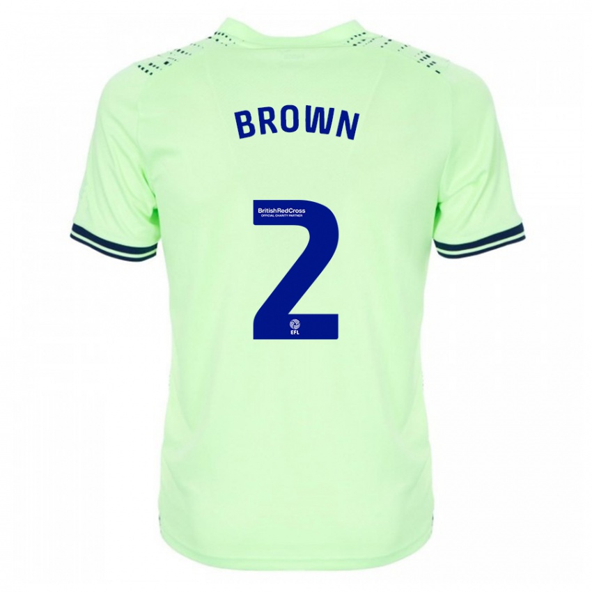 Niño Camiseta Ashlee Brown #2 Armada 2ª Equipación 2023/24 La Camisa Perú