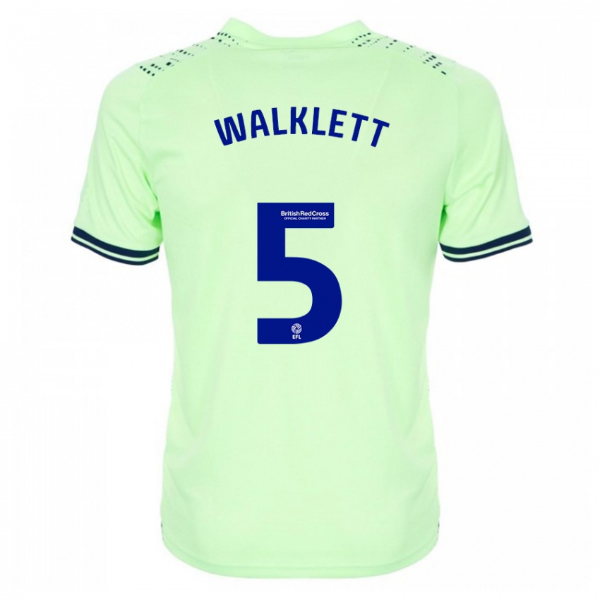 Niño Camiseta Kerry Walklett #5 Armada 2ª Equipación 2023/24 La Camisa Perú