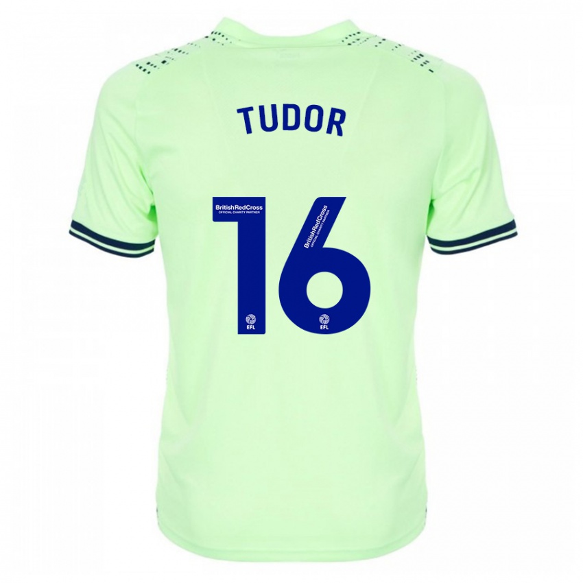 Niño Camiseta Sophie Tudor #16 Armada 2ª Equipación 2023/24 La Camisa Perú