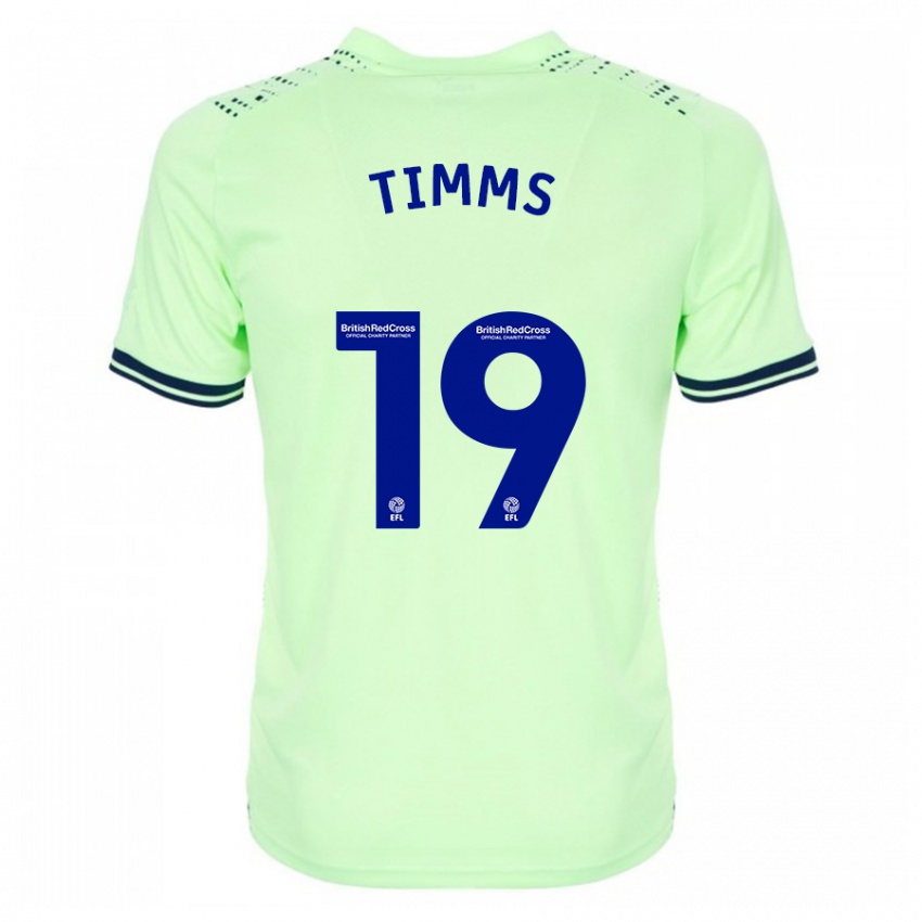 Niño Camiseta Maria Timms #19 Armada 2ª Equipación 2023/24 La Camisa Perú