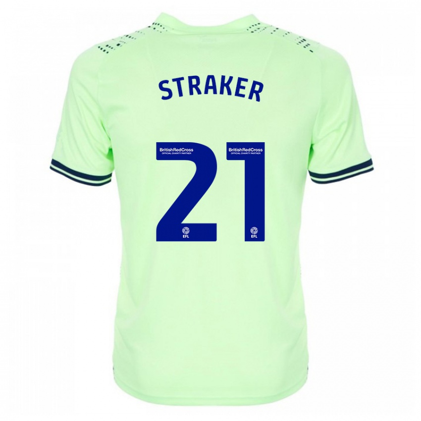 Niño Camiseta Jannelle Straker #21 Armada 2ª Equipación 2023/24 La Camisa Perú