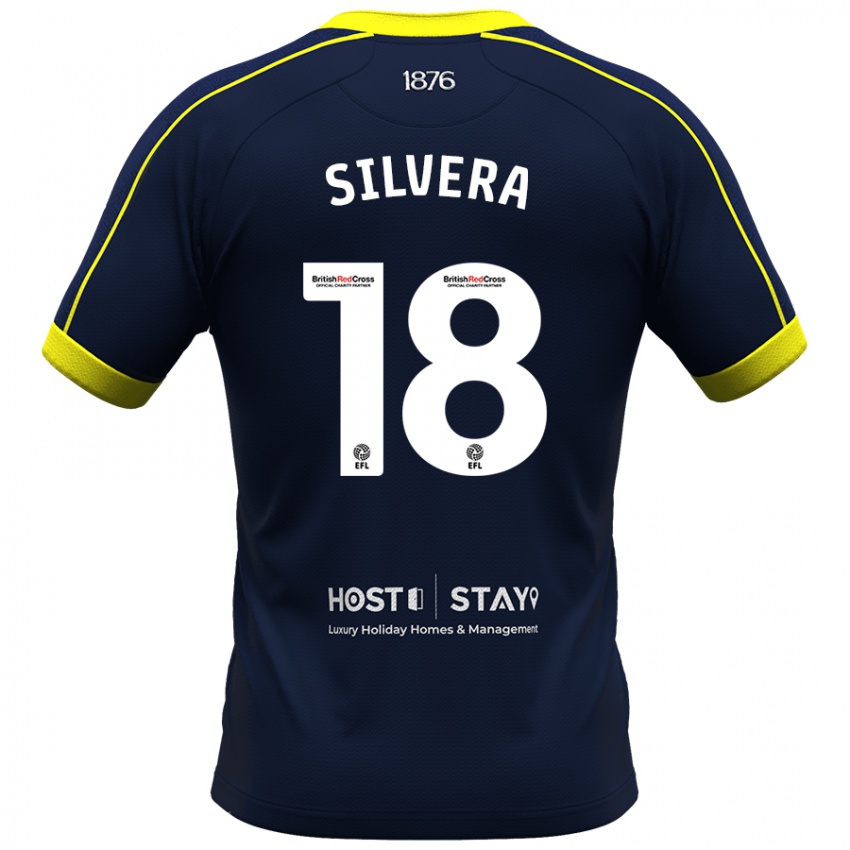 Niño Camiseta Sam Silvera #18 Armada 2ª Equipación 2023/24 La Camisa Perú