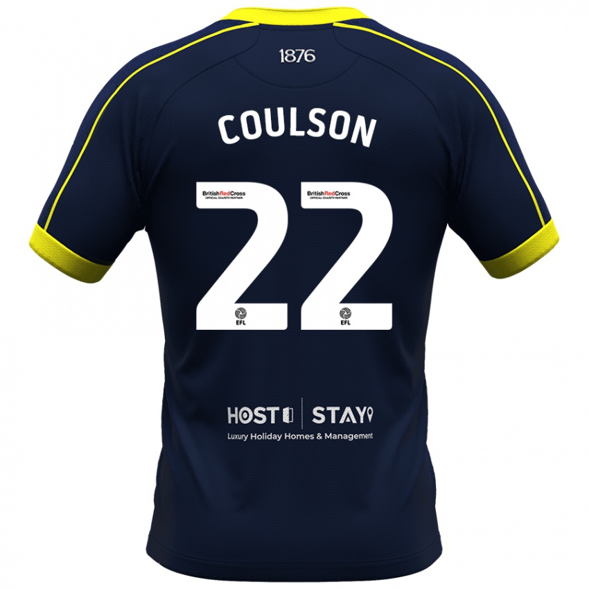 Niño Camiseta Hayden Coulson #22 Armada 2ª Equipación 2023/24 La Camisa Perú