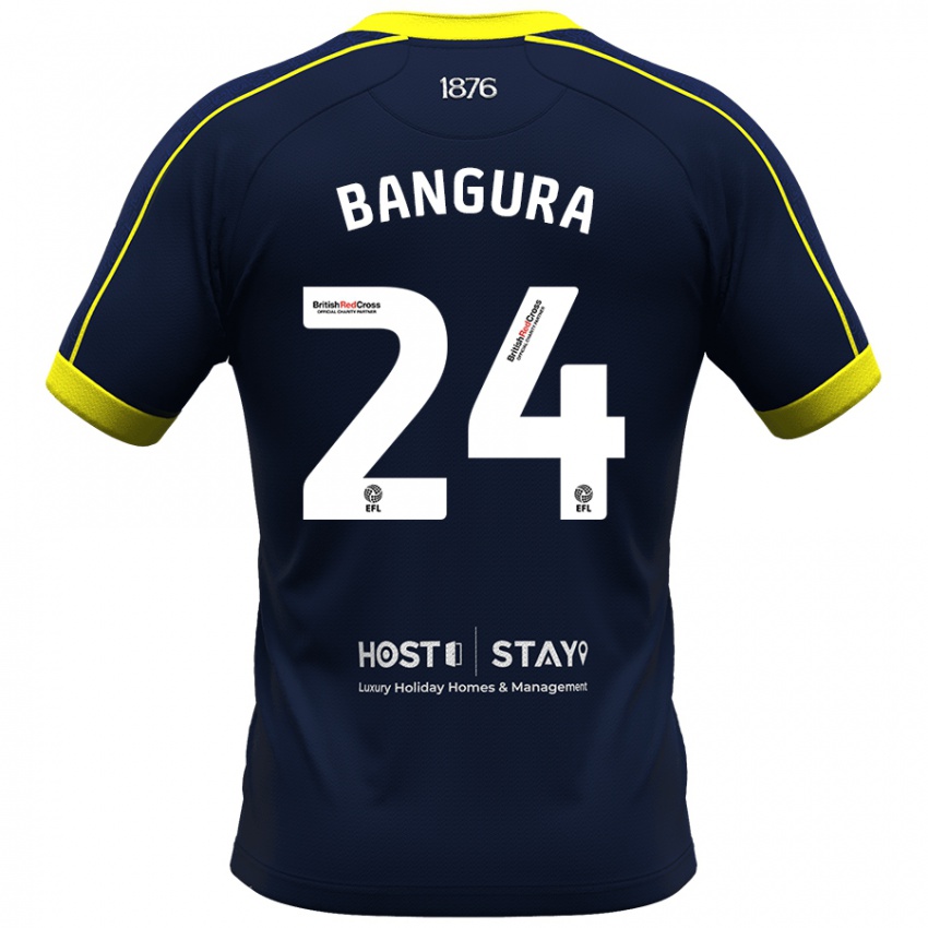 Niño Camiseta Alex Bangura #24 Armada 2ª Equipación 2023/24 La Camisa Perú