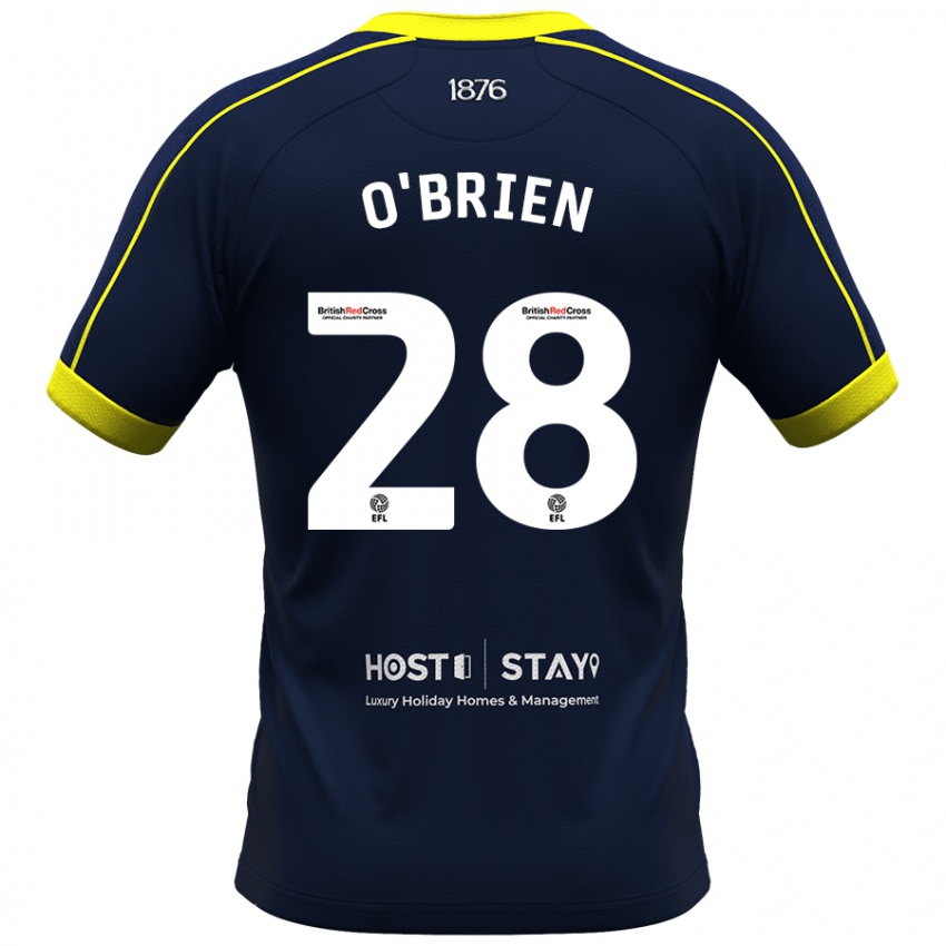 Niño Camiseta Lewis O'brien #28 Armada 2ª Equipación 2023/24 La Camisa Perú