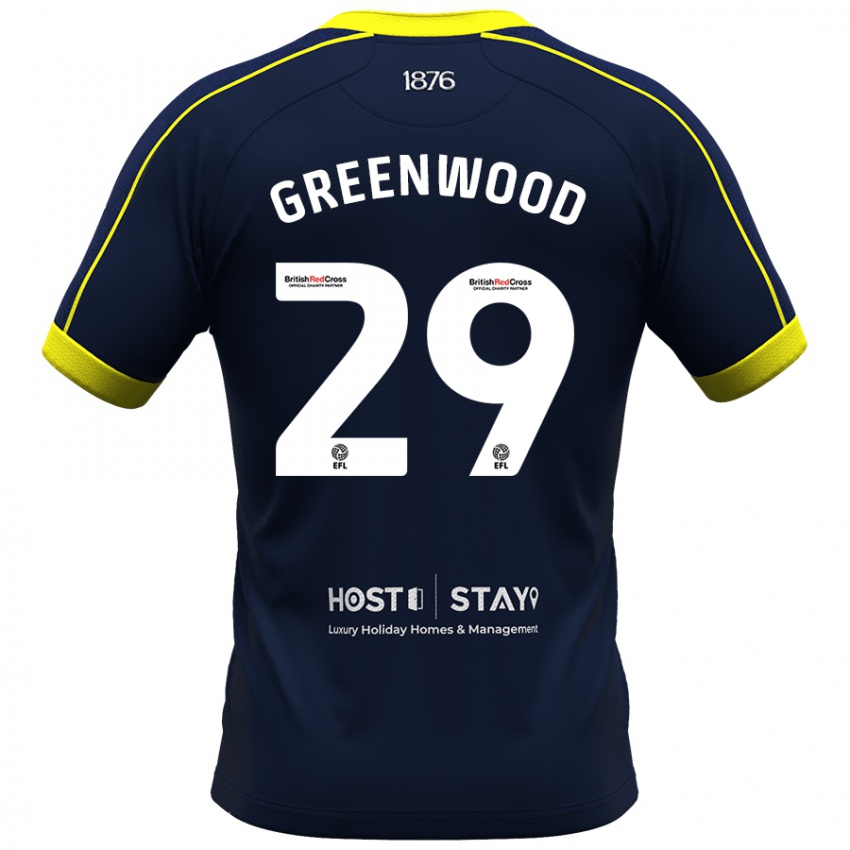 Niño Camiseta Sam Greenwood #29 Armada 2ª Equipación 2023/24 La Camisa Perú