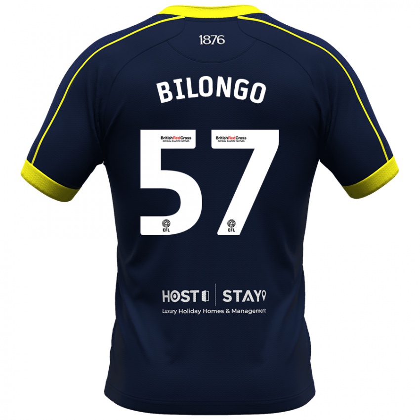 Niño Camiseta Bryant Bilongo #57 Armada 2ª Equipación 2023/24 La Camisa Perú