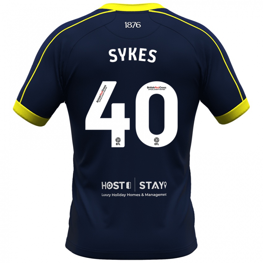 Niño Camiseta Cain Sykes #40 Armada 2ª Equipación 2023/24 La Camisa Perú