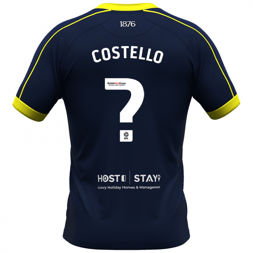 Niño Camiseta Jd Costello #0 Armada 2ª Equipación 2023/24 La Camisa Perú