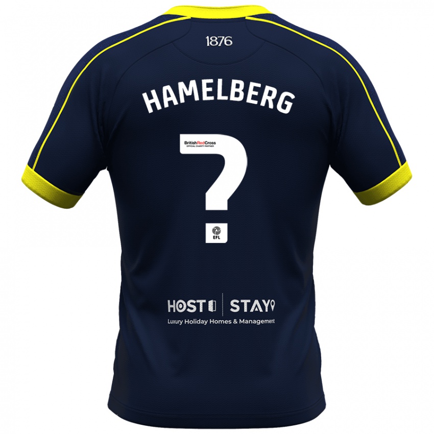 Niño Camiseta Eric Hamelberg #0 Armada 2ª Equipación 2023/24 La Camisa Perú