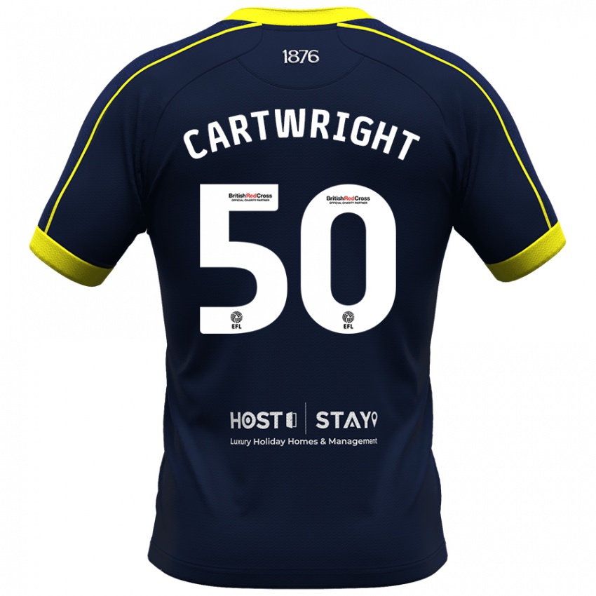 Niño Camiseta Fin Cartwright #50 Armada 2ª Equipación 2023/24 La Camisa Perú