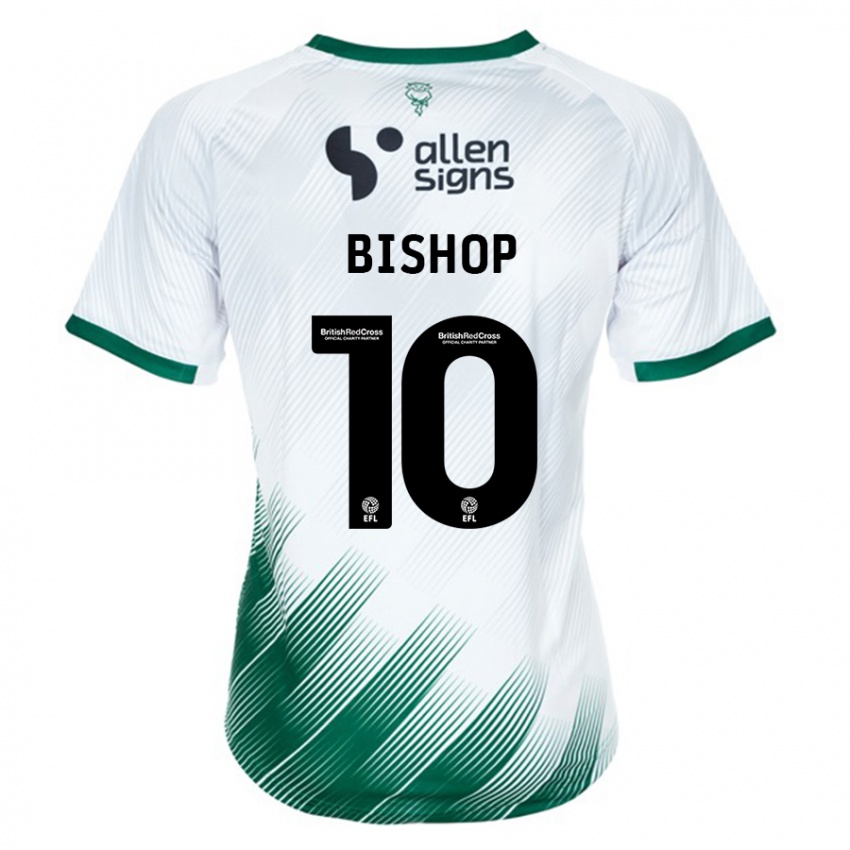 Niño Camiseta Teddy Bishop #10 Blanco 2ª Equipación 2023/24 La Camisa Perú