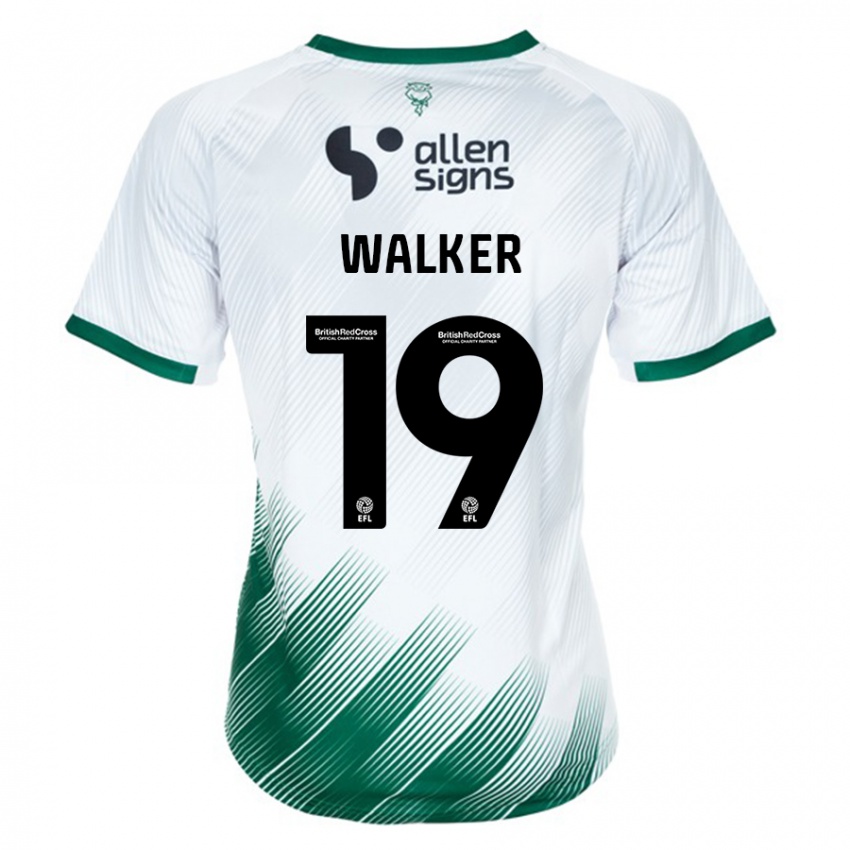 Niño Camiseta Tyler Walker #19 Blanco 2ª Equipación 2023/24 La Camisa Perú