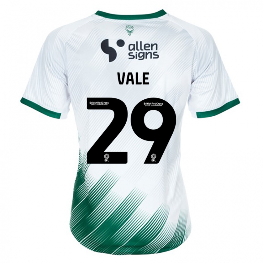 Niño Camiseta Jack Vale #29 Blanco 2ª Equipación 2023/24 La Camisa Perú