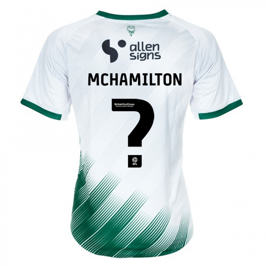 Niño Camiseta Toni Mchamilton #0 Blanco 2ª Equipación 2023/24 La Camisa Perú