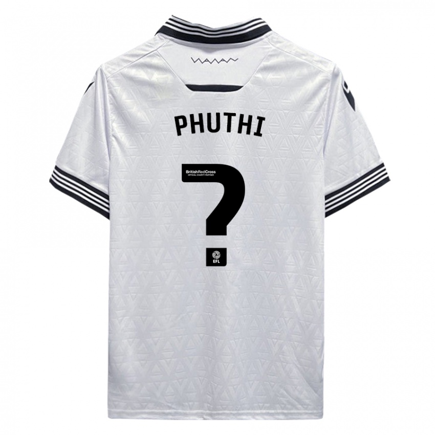 Niño Camiseta Joey Phuthi #0 Blanco 2ª Equipación 2023/24 La Camisa Perú