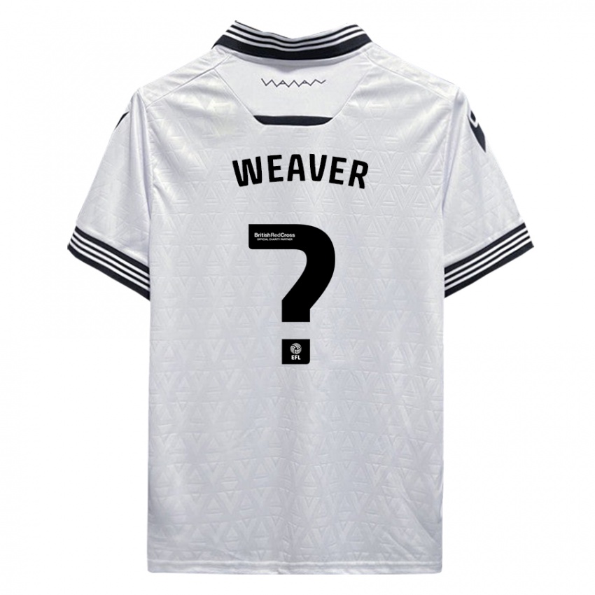 Niño Camiseta Ernie Weaver #0 Blanco 2ª Equipación 2023/24 La Camisa Perú