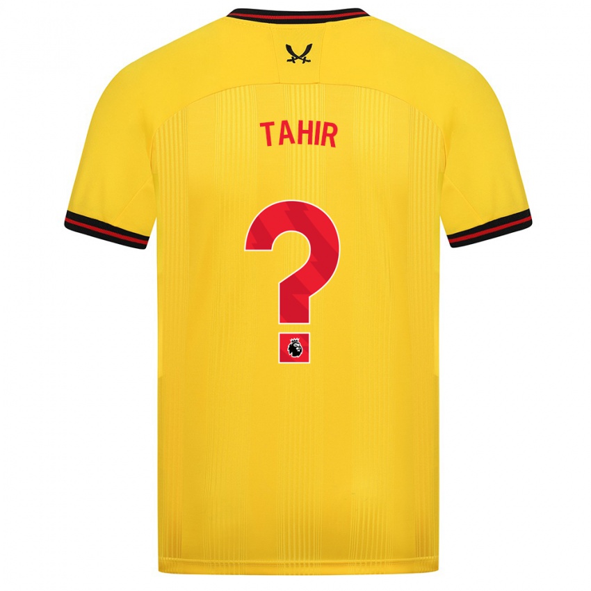 Niño Camiseta Zain Tahir #0 Amarillo 2ª Equipación 2023/24 La Camisa Perú