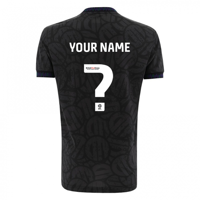 Niño Camiseta Su Nombre #0 Negro 2ª Equipación 2023/24 La Camisa Perú