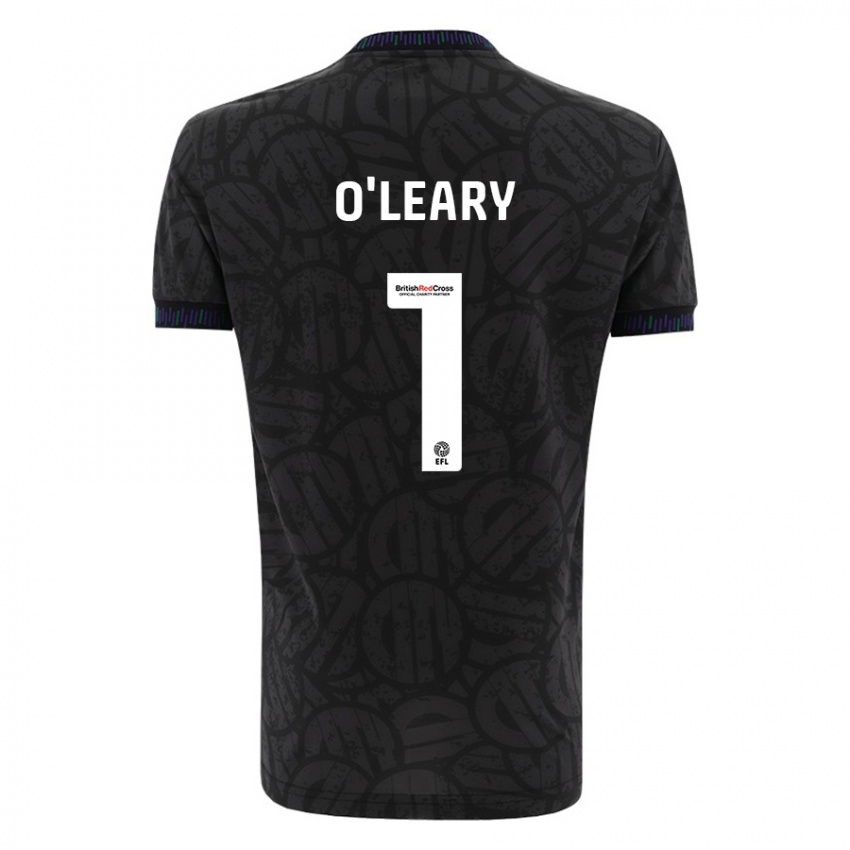 Niño Camiseta Max O'leary #1 Negro 2ª Equipación 2023/24 La Camisa Perú