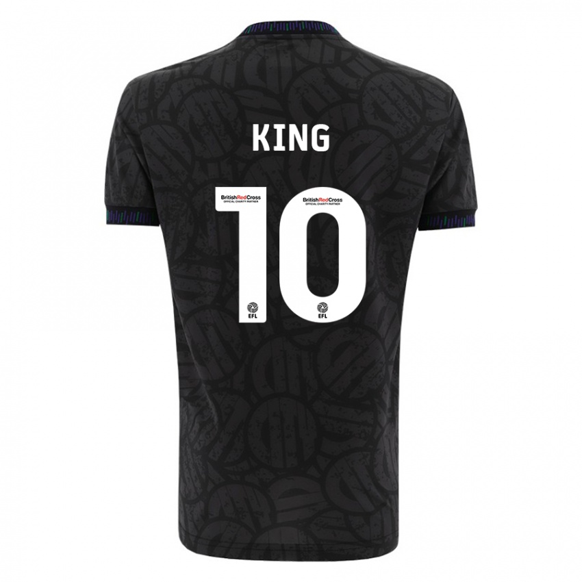 Niño Camiseta Andy King #10 Negro 2ª Equipación 2023/24 La Camisa Perú