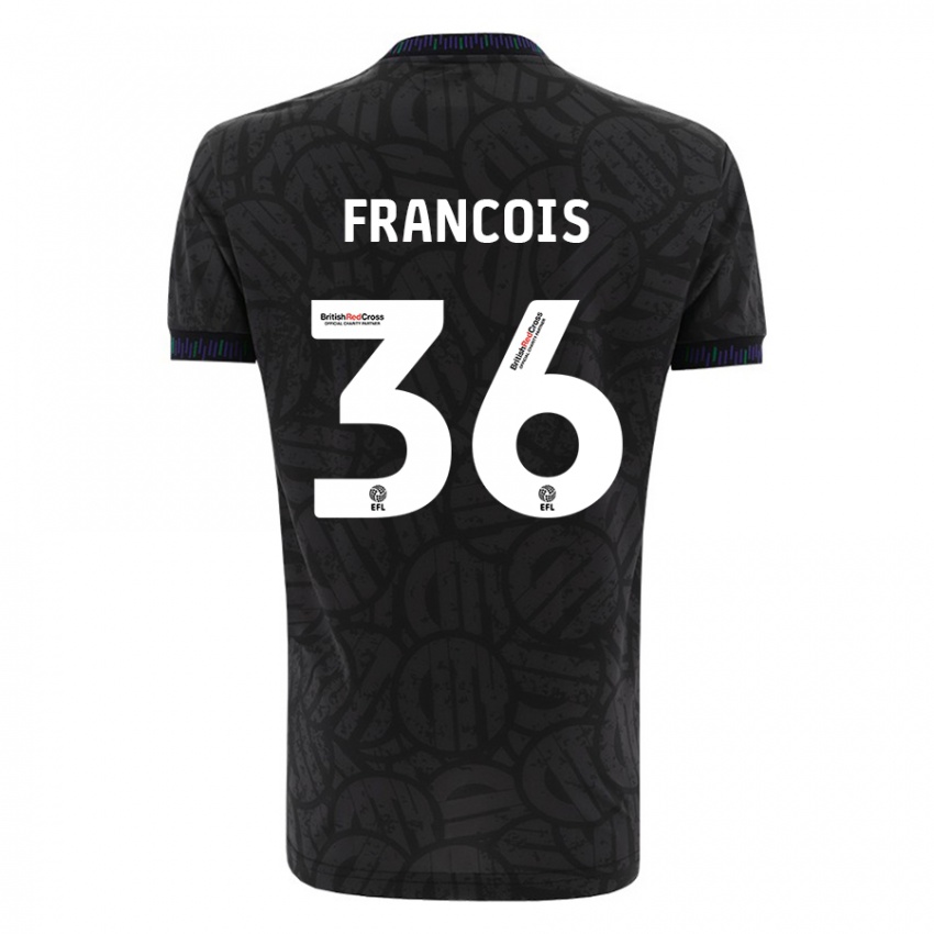 Niño Camiseta Marlee Francois #36 Negro 2ª Equipación 2023/24 La Camisa Perú