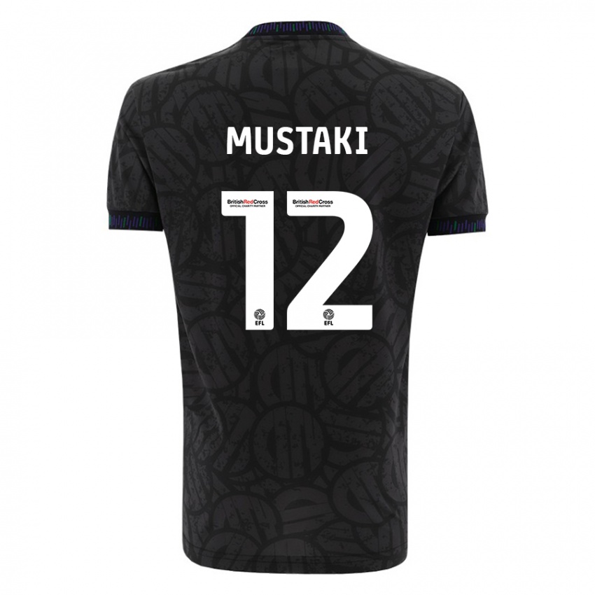 Niño Camiseta Chloe Mustaki #12 Negro 2ª Equipación 2023/24 La Camisa Perú