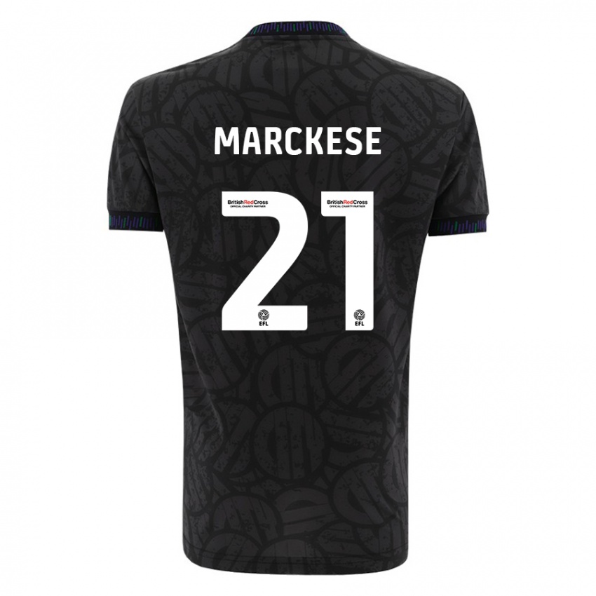 Niño Camiseta Kaylan Marckese #21 Negro 2ª Equipación 2023/24 La Camisa Perú